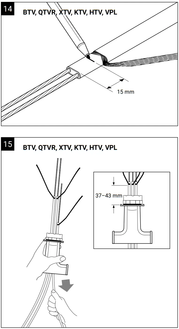nVent RAYCHEM JBM 100 L EP Multiple Entry Power Connection with Junction Box - Figure 9