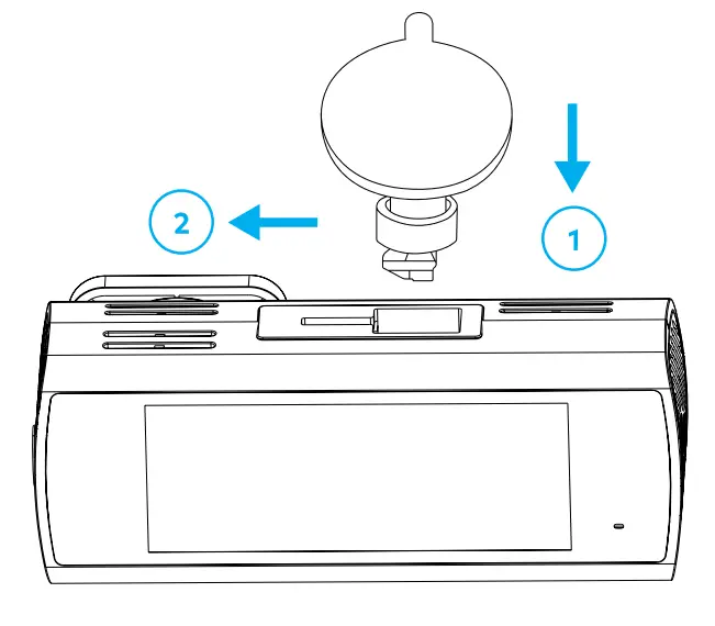 NANOCAM NCP DVR4K Dash Camera - CAMERA