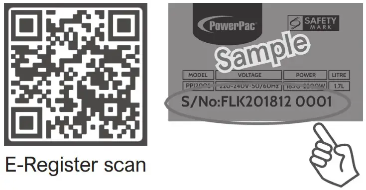 PowerPac PPT05 2 Slice Bread Toaster - WARRANTY 1