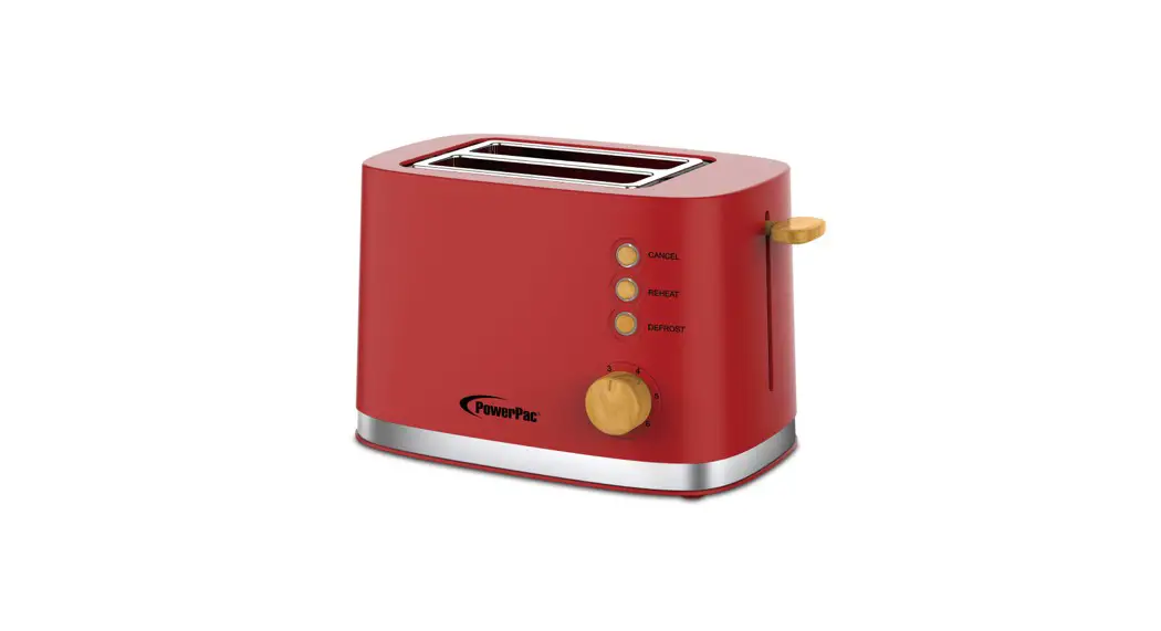 Powerpac Ppt05 2 Slice Bread Toaster User Manual