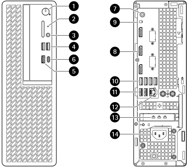 AXIS S9302 Camera Station Workstation - fig
