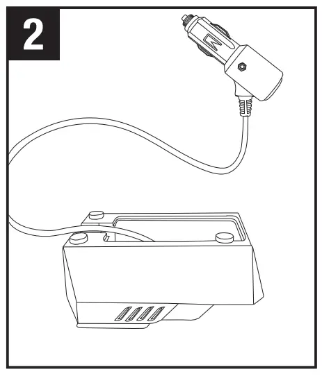 Via The 12v Dc Car Charger