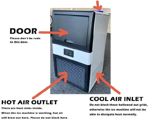 Lifeplus-DBJ-32A-Commercial-Freestanding-Ice-Maker-Under-Counter-fig-1