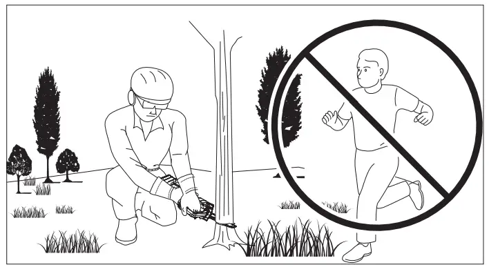 milwaukee M18 Fuel Hatchet 8 Pruning Saw - Chain Line 2