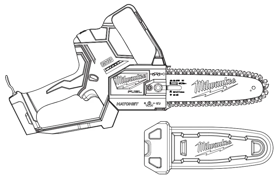 milwaukee M18 Fuel Hatchet 8 Pruning Saw