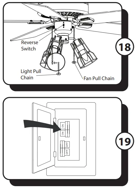 PROMINENCE HOME 50586 Indoor Ceiling Fan - ASSEMBLY10