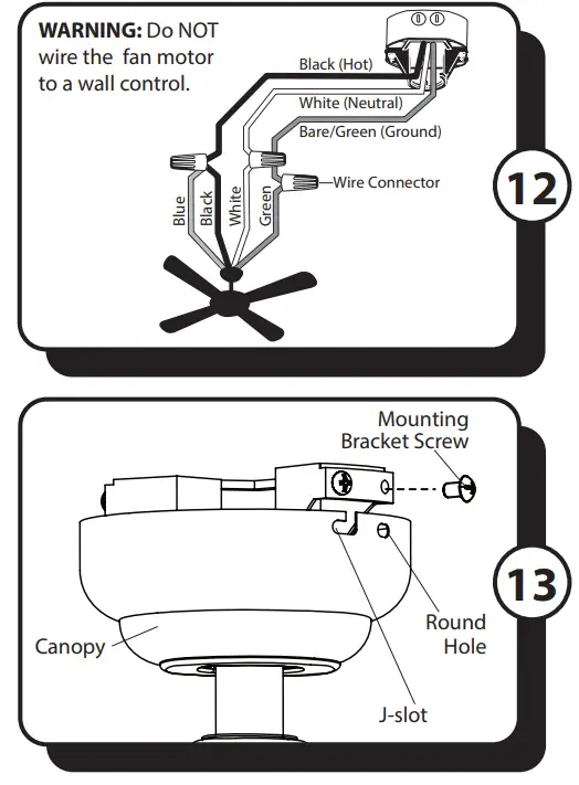 PROMINENCE HOME 50586 Indoor Ceiling Fan - ASSEMBLY7