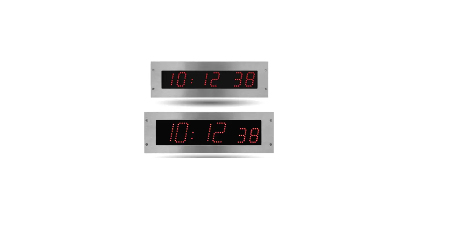 Bodet Style 5s Op Digital Clock For Hospitals Instruction Manual