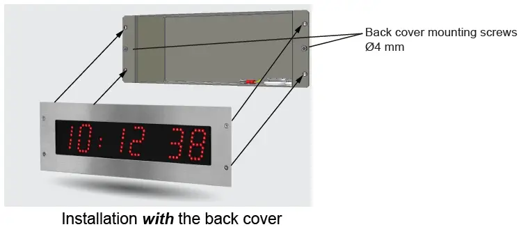 Bodet-Style-5S-OP-Digital-Clock-for-Hospitals-FIG 6