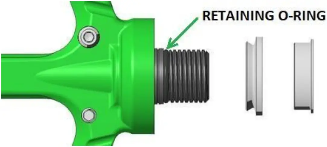 OneUp Components Aluminum Flat Pedals - pedal washer