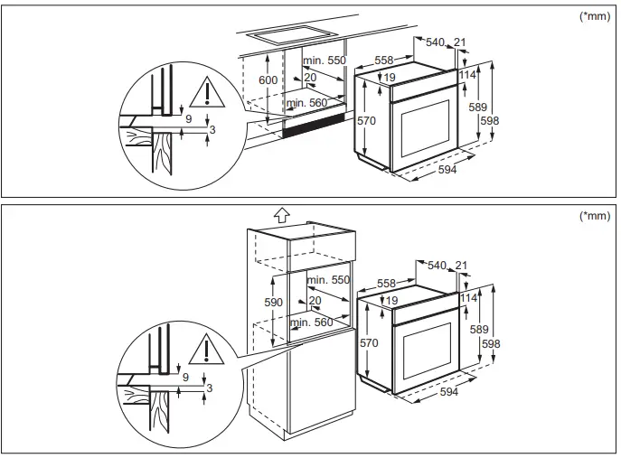 Electrolux COB303X Oven-FIG1