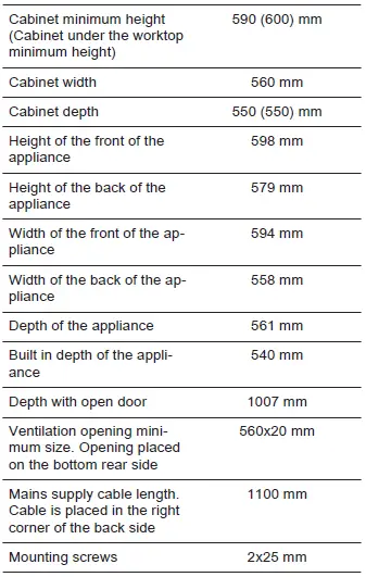 Electrolux COB303X Oven-FIG33