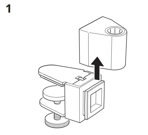IKEA NÄVLINGE LED Floor-Read Lamp - parts 2