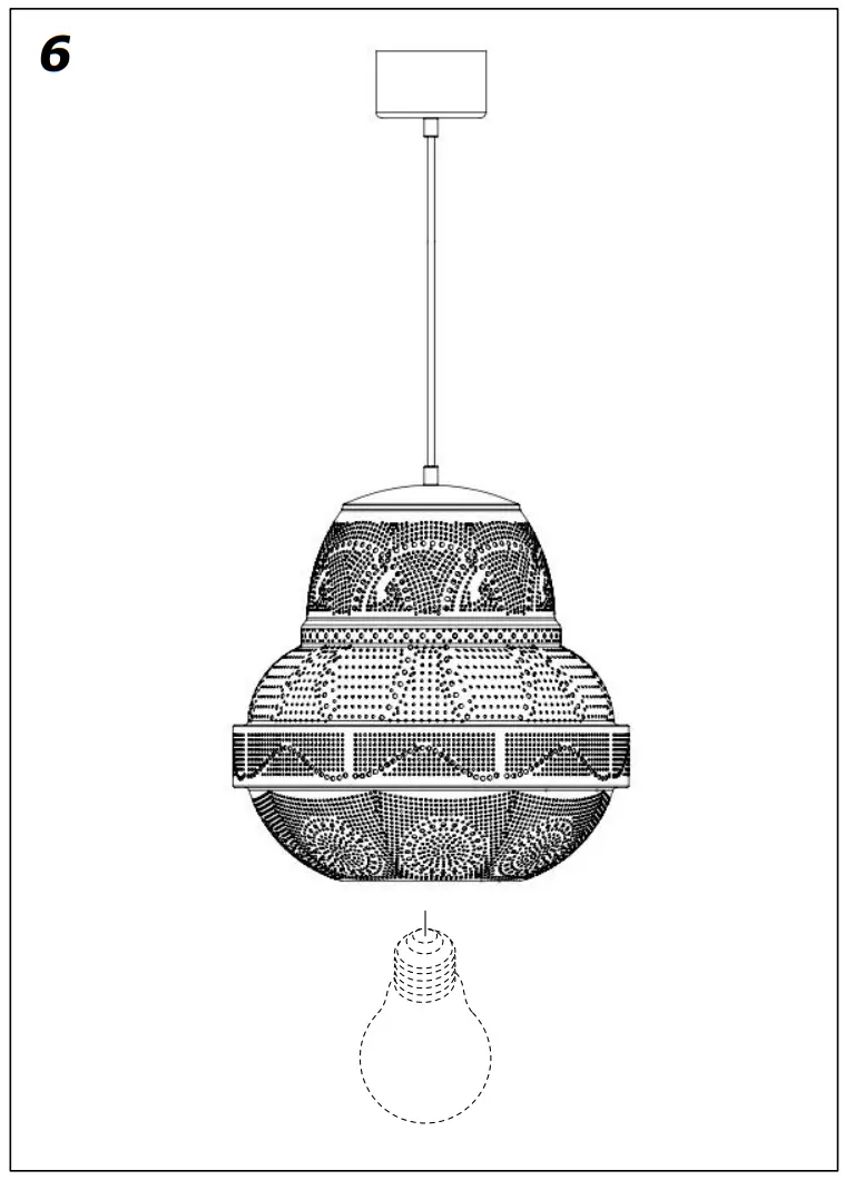 IKEA ASIGE Pendant Lamp - Figure 5