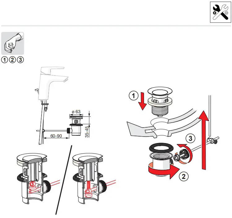 Oras 2605F Optima Sink faucet - fig 16