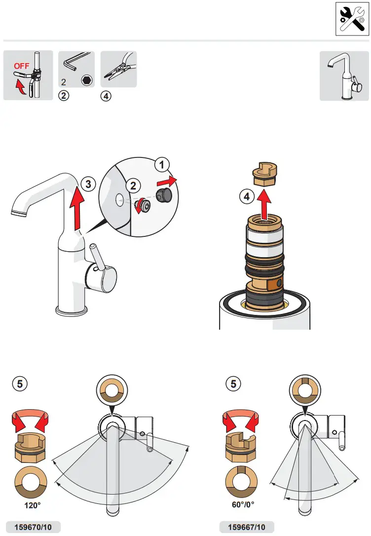 Oras 2605F Optima Sink faucet - fig 18