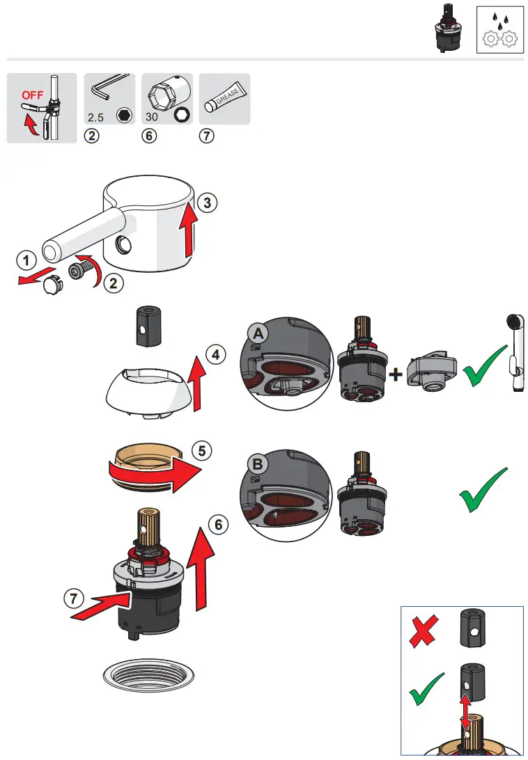 Oras 2605F Optima Sink faucet - fig 22