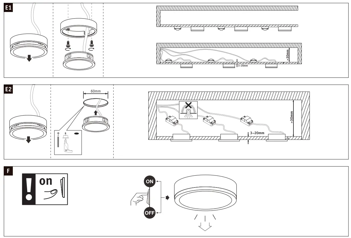 Paulmann 99990 PUKK LED Cabinet Light - fig1