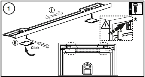 Blomberg KNE4564EVI Integrated Frost Free Combi Fridge Freezer C4a