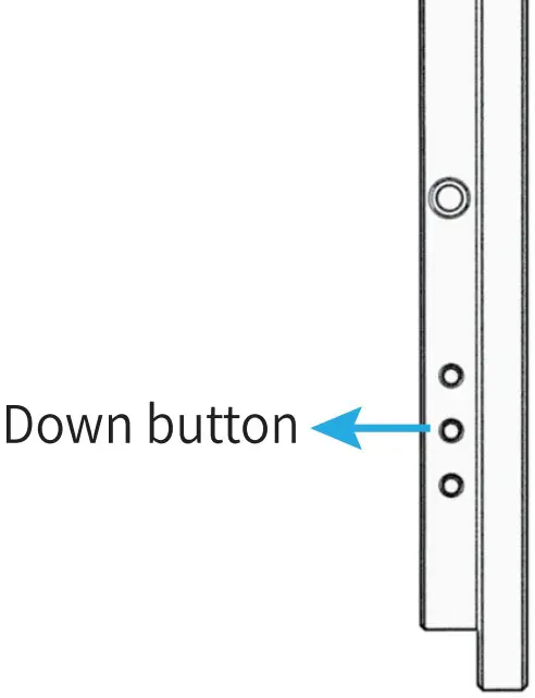 Down button