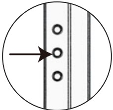 Press the down button