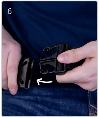 CareCo WC07040001 Wheelchair Seat Belt - seatbelt 2