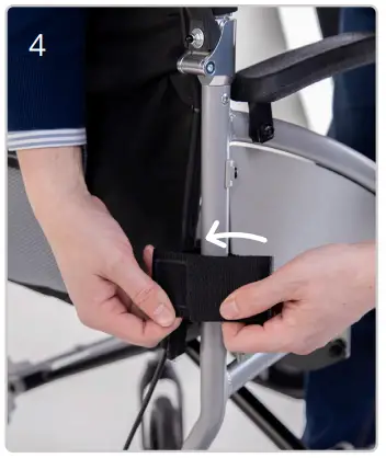 CareCo WC07040001 Wheelchair Seat Belt - seatbelt