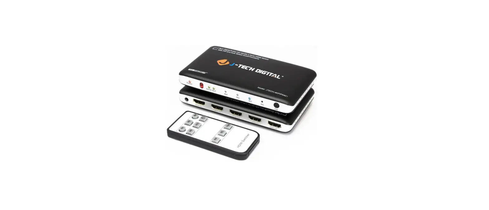 J-tech Digital Jtech-4kpip0401 4k X 2k 4-port Hdmi Switch With Pip User Manual