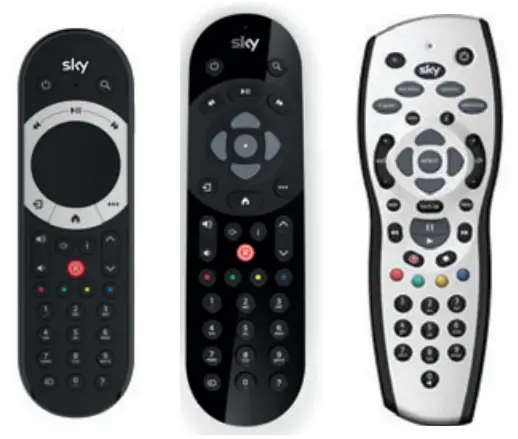 Sky Remote Code