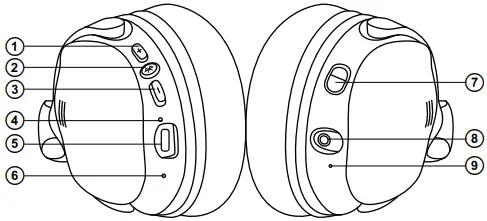 Sven AP-B780MV Wireless Stereo Headphones with Microphone F1
