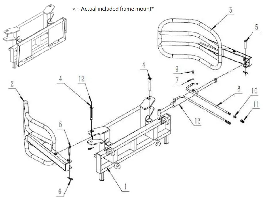 BETSTCO FH BG130 Bale Gripper - Picture1