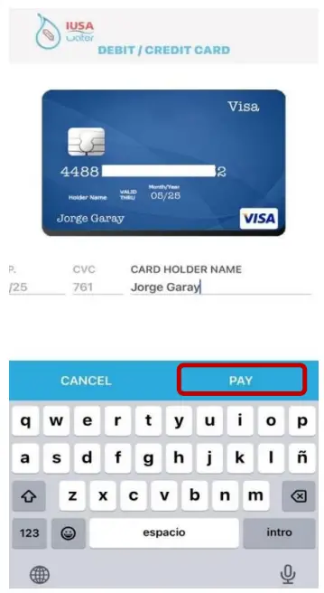 Apps IUSA Water App - App50