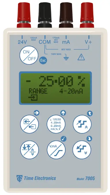 Time Electronics Ltd 7005 Voltage Current Loop Calibrator - fig 1