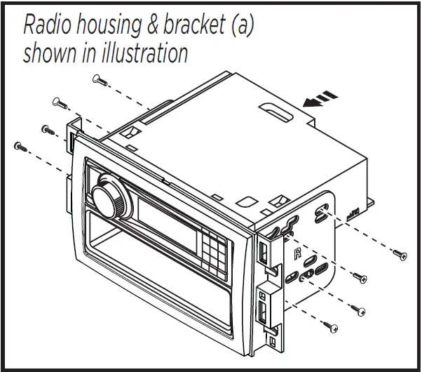 Metra WM-GMK01 Radio Installation Kit 73