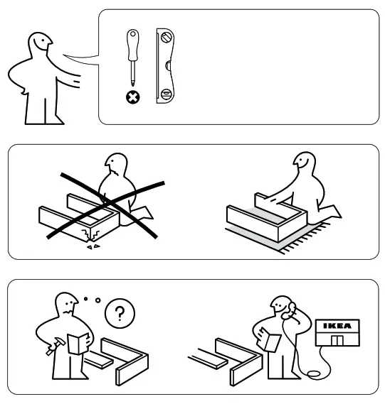IKEA PLATSA Chest of 3 Drawers - Fig1