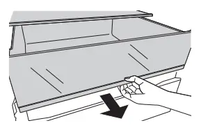 Vegetable case / Freezer case