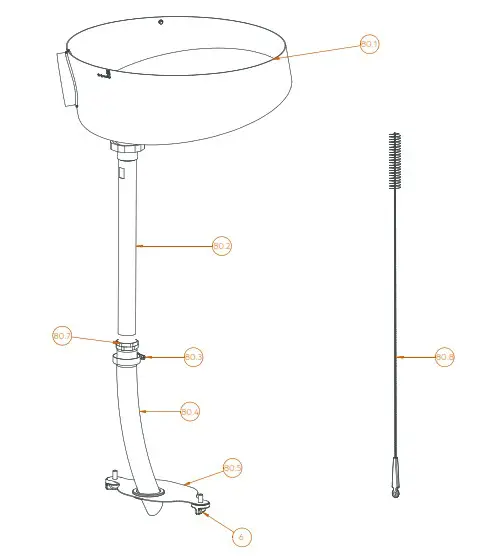 Zumex Speed Pro Self Service Podium Automatic Citrus Juicer - Drain&Clean