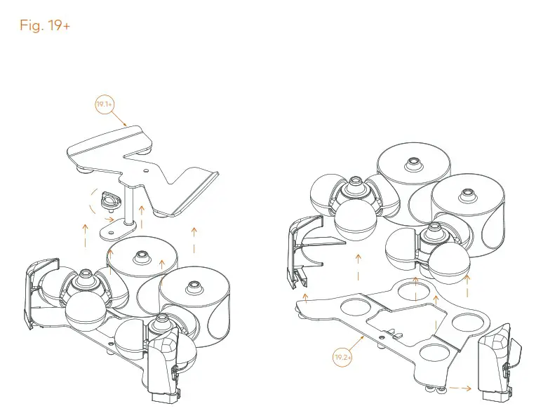 Zumex Speed Pro Self Service Podium Automatic Citrus Juicer - Fig. 19+2