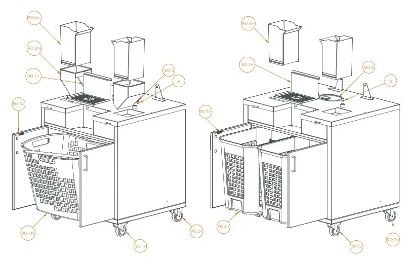 Zumex Speed Pro Self Service Podium Automatic Citrus Juicer - Mirror1