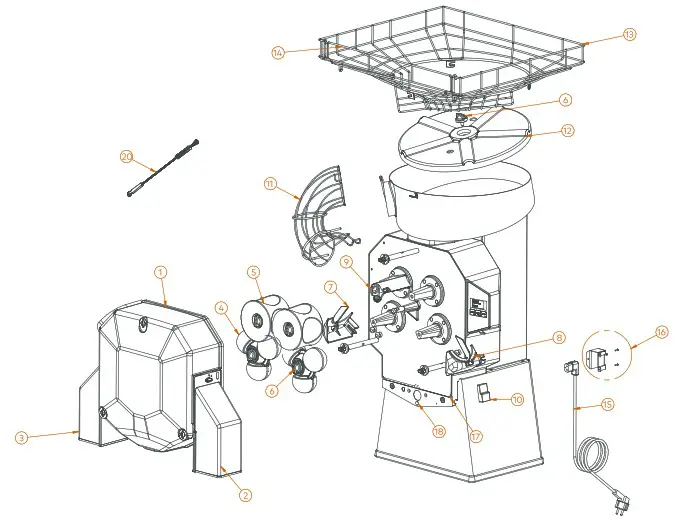 Zumex Speed Pro Self Service Podium Automatic Citrus Juicer - Speed