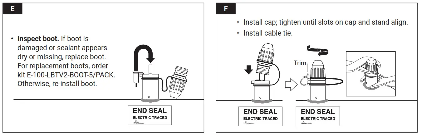 nVent RAYCHEM E 100 LBTV2 High Profile End Seal - fig7