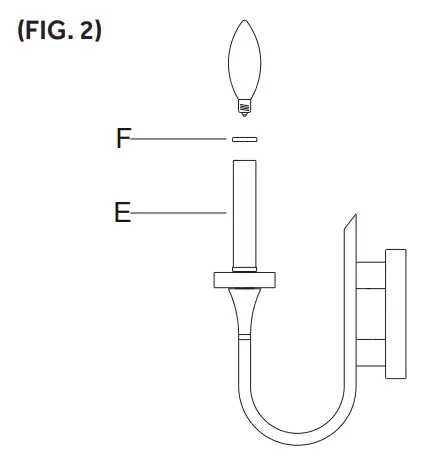 SIGNATURE HARDWARE 440757 Understand Wall Lamp Wall Applique - fig 1