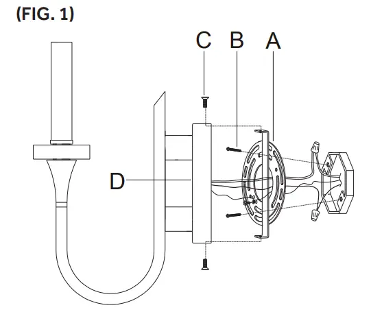 SIGNATURE HARDWARE 440757 Understand Wall Lamp Wall Applique - fig
