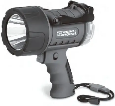 aqua signal 3786700700 Rechargeable Waterproof LED Spotlight A1