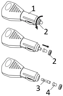 aqua signal 3786700700 Rechargeable Waterproof LED Spotlight A5