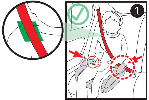 SECURE ELITE Belt-Positioning Booster Car 13