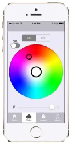 LED WORLD HUEDA Multi Zone LED Color Controller - fig 1