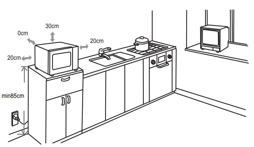 LORD M6 Microwave Oven - outlet