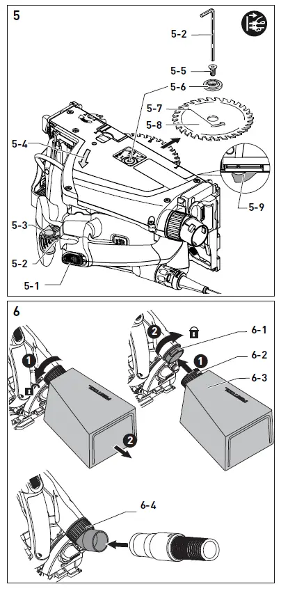 FESTOOL TSV 60 KEBQ Plunge Cut Saw 3