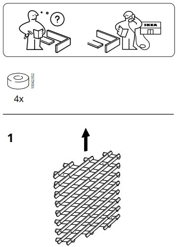 IKEA ASKHOLMEN Stained Table+2 Chairs - Figure2